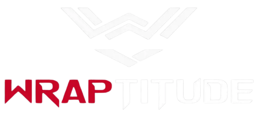 wraptitude car detailing company website logo